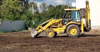 Выравнивание рельефа в Балахне в октябре