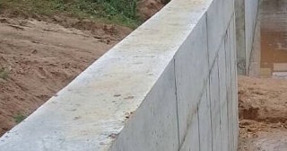 Строительство подпорной стенки из бетона в Балахне в октябре